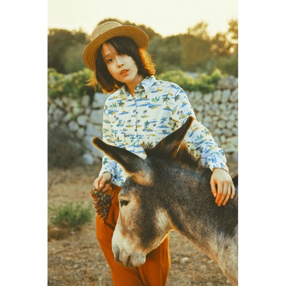 G.Kero Paris Button Down in Palm Island - Picture 2 of 3